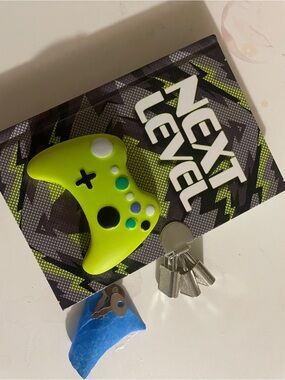 Next Level Apparel Neon Green Wireless Game Controller